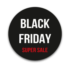 Etalage Sticker Black Friday